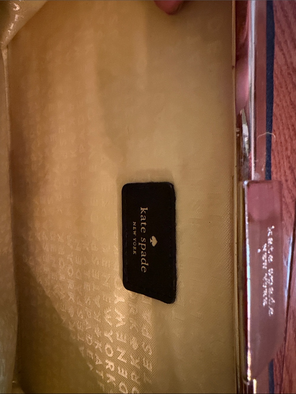 Kate Spade Striped Toucan Crossbody Bag in Black & White - Picture 7 of 12
